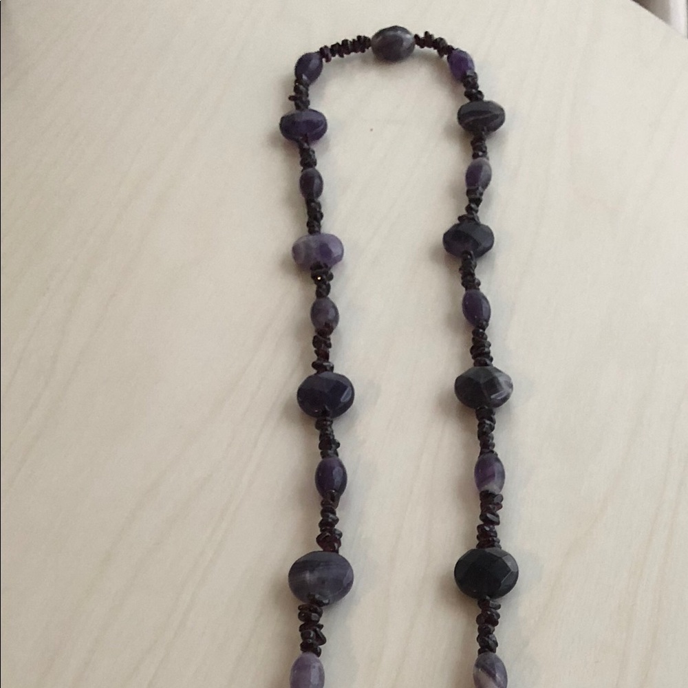 SOLD JAY KING MINE FINDS AMETHYST BEADED NECKLACE - Picture 7 of 8
